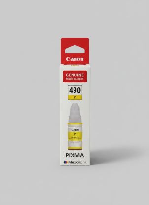 صورة Canon Ink Cartridge 490 Yellow Original