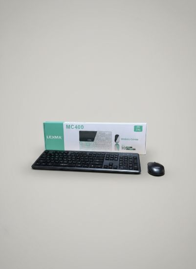صورة Keyboard LEXMA MC400 Wireless Black