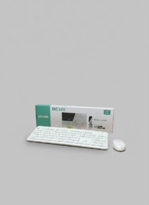 صورة Keyboard LEXMA MC400 Wireless White