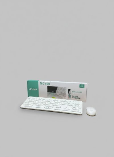 صورة Keyboard LEXMA MC400 Wireless White