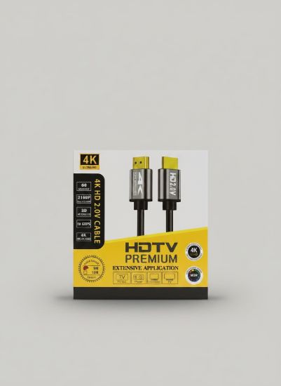 صورة 4K HDTV Premium Cable 5M