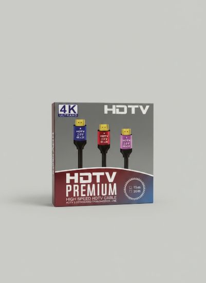 صورة 4K HDTV Premium Cable 20M