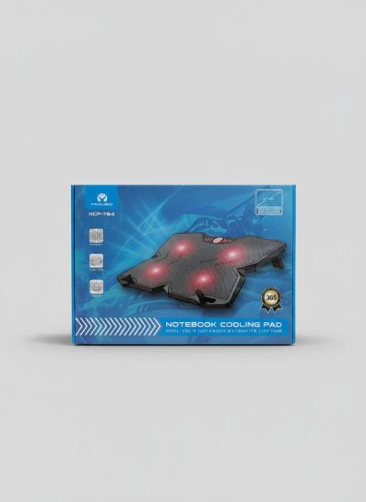 صورة Four Fan Laptop Cooling Pad